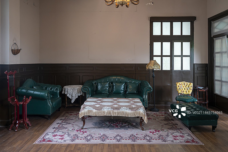 复古会客厅图片素材