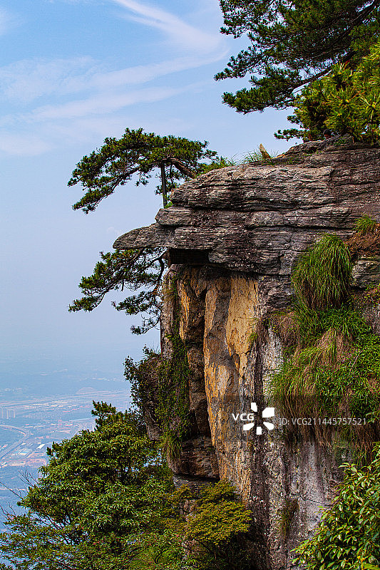 龙首崖图片素材