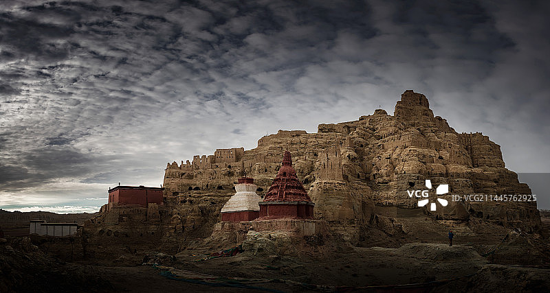 古格王朝遗址图片素材