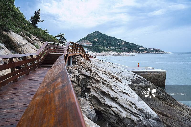 江苏连云港连岛海景图片素材