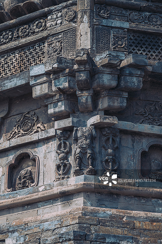 北京天宁寺 石雕石塔图片素材