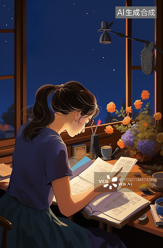 【AI数字艺术】教师节插画海报图片素材