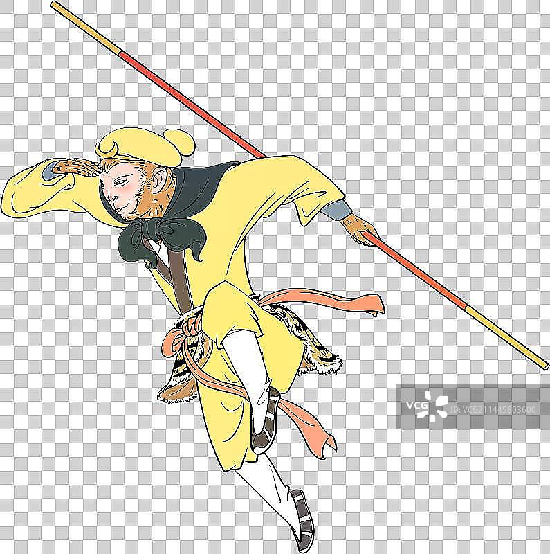 西游记小说角色孙悟空神话人物元素图片素材