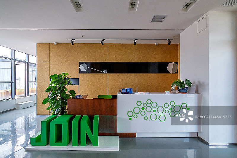 办公空间前台图片素材