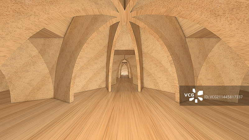 人造建筑空间图片素材