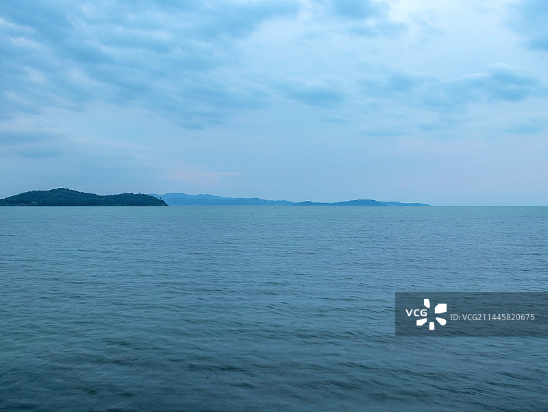 苏州太湖剪影风景图片素材