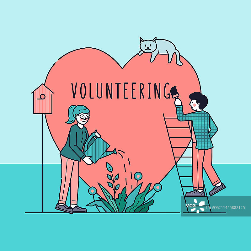 志愿慈善人士图片素材