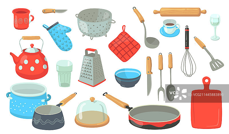 厨房用具套装图片素材
