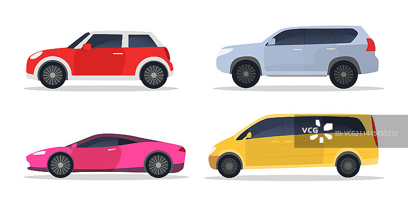 城市汽车合集图片素材