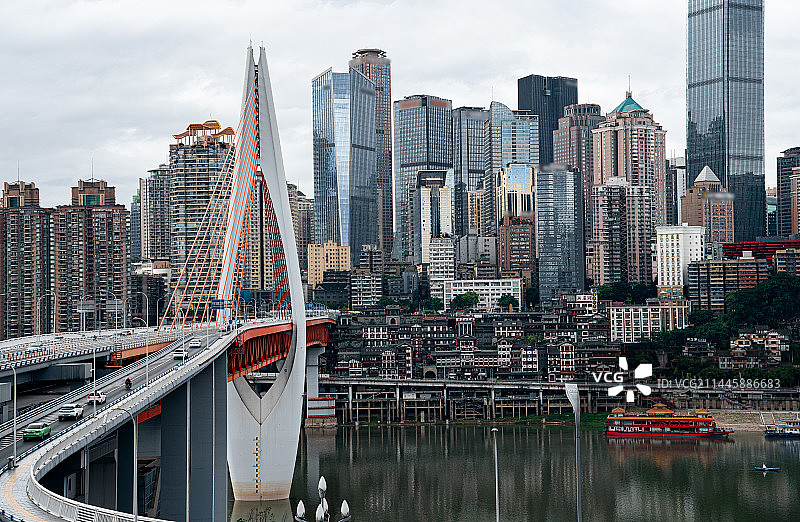 重庆渝中区洪崖洞自然风光图片素材