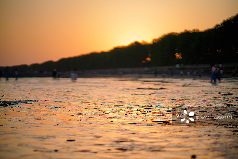 浙江省嘉兴市海盐县南北湖名胜风景区图片素材