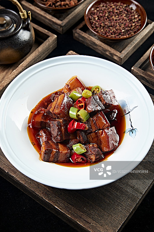 美味农家红烧肉图片素材