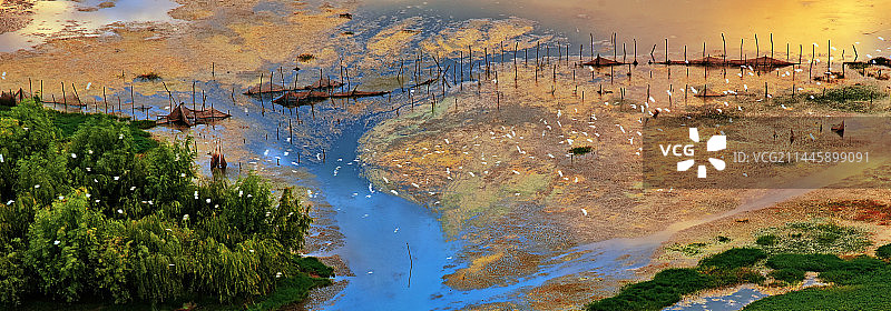 云南省大理州洱源县茈碧湖冈光图片素材