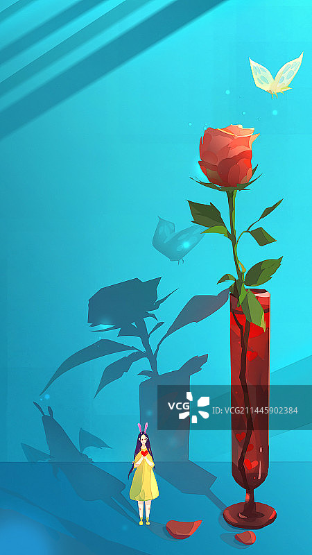 玫瑰少女2图片素材