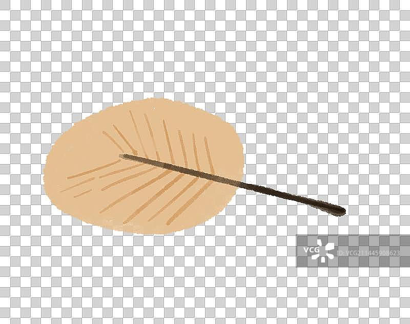 夏天蒲扇手绘图片素材