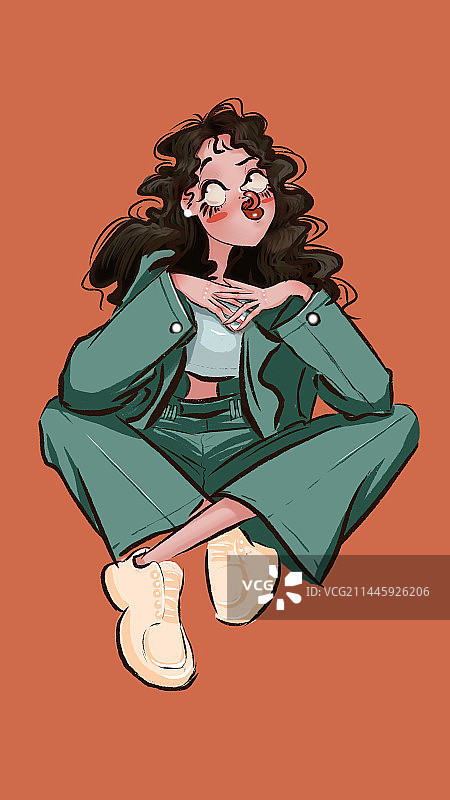 欧美插画图片素材