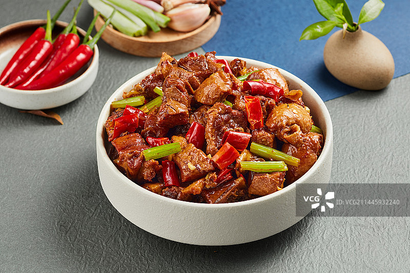 红烧老鸭煲图片素材