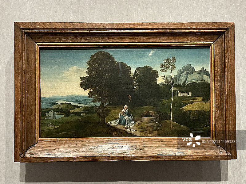 欧洲风景画图片素材