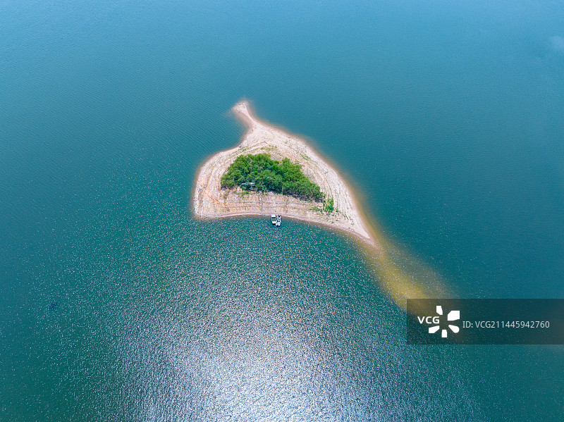 泰安黄前水库图片素材