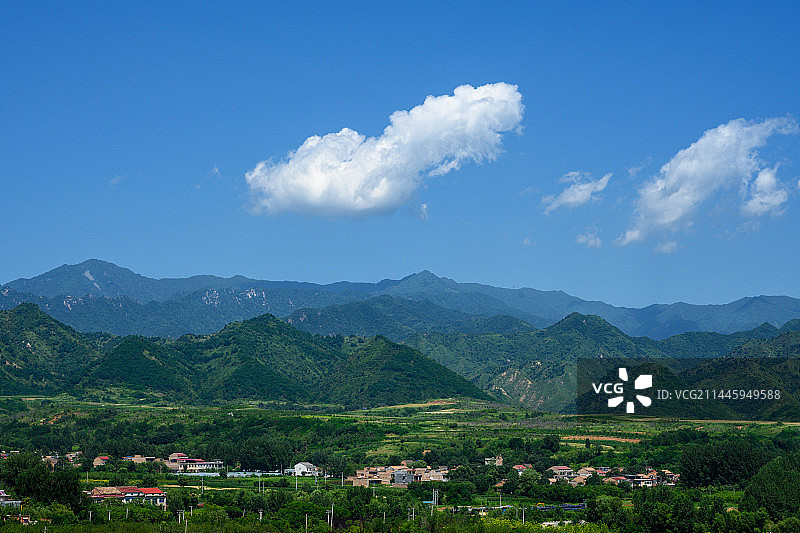 陕西蓝田秦岭玉山图片素材