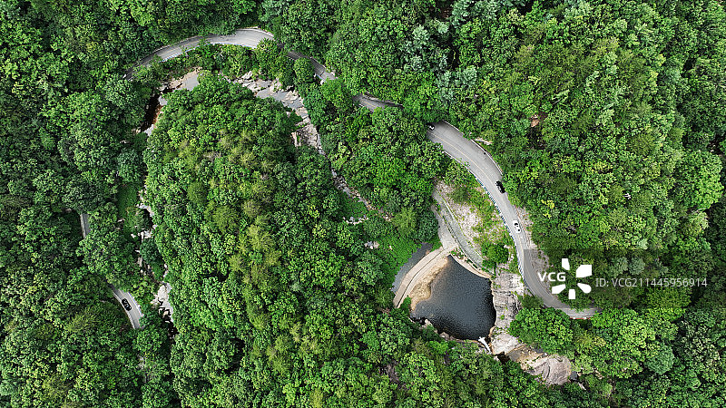 洛阳嵩县白云山黑龙潭图片素材