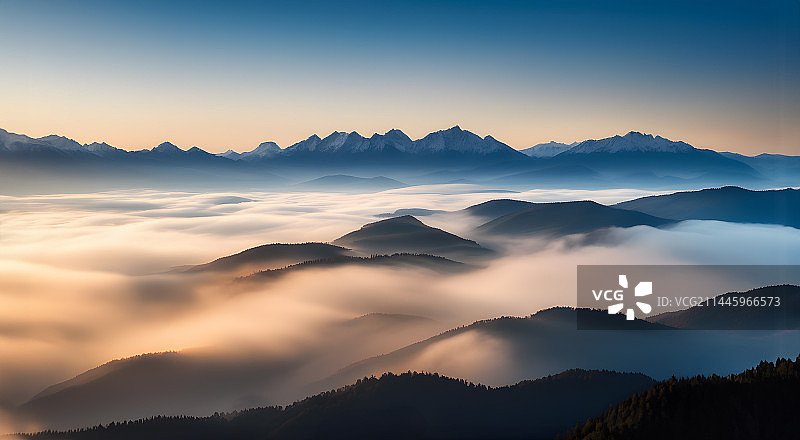 一览众山小图片素材