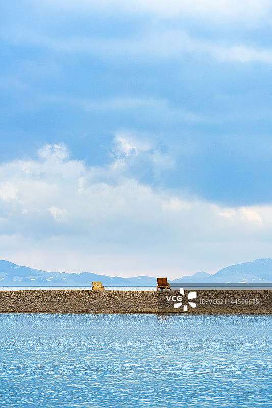 赛里木湖图片素材