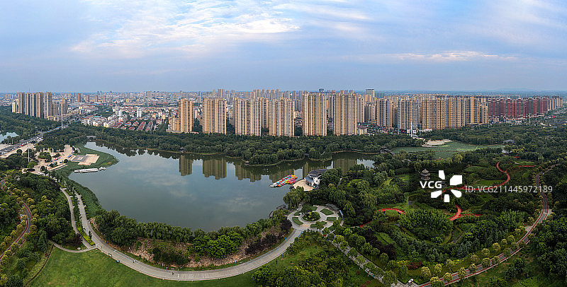 安徽天长红草湖湿地风光图片素材