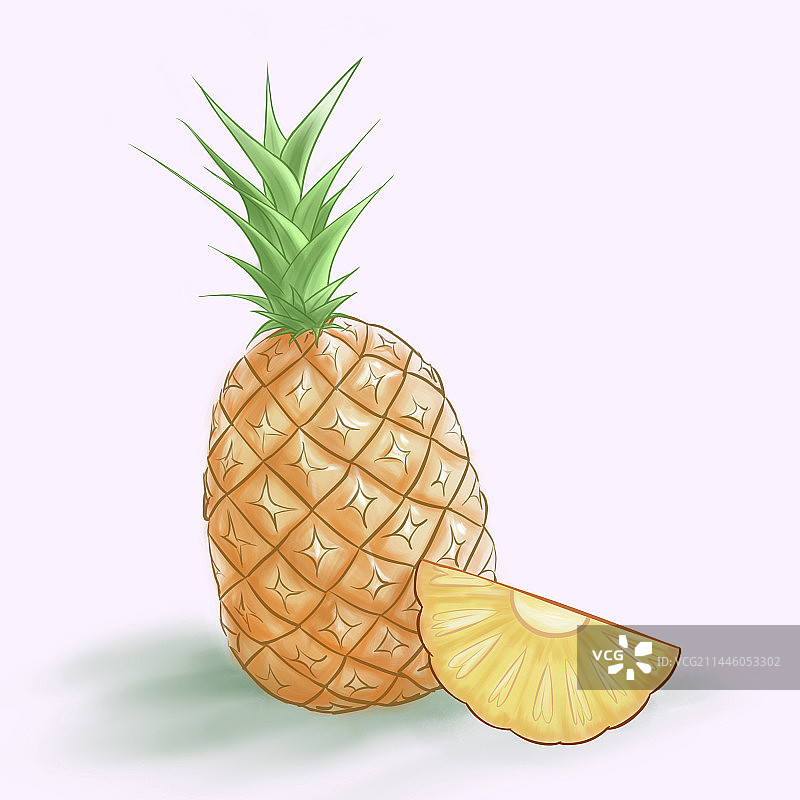 菠萝图片素材