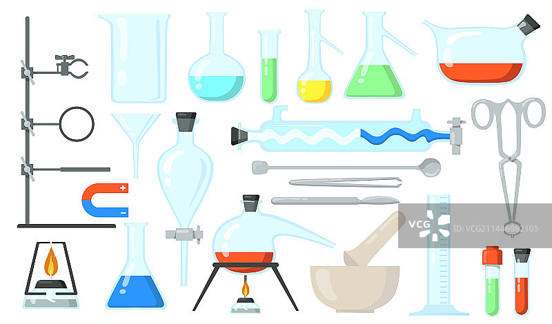 玻璃烧杯合集图片素材