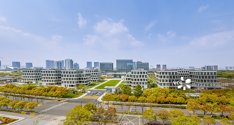 城市天际线与户外风光国家物联网应用展示中心图片素材