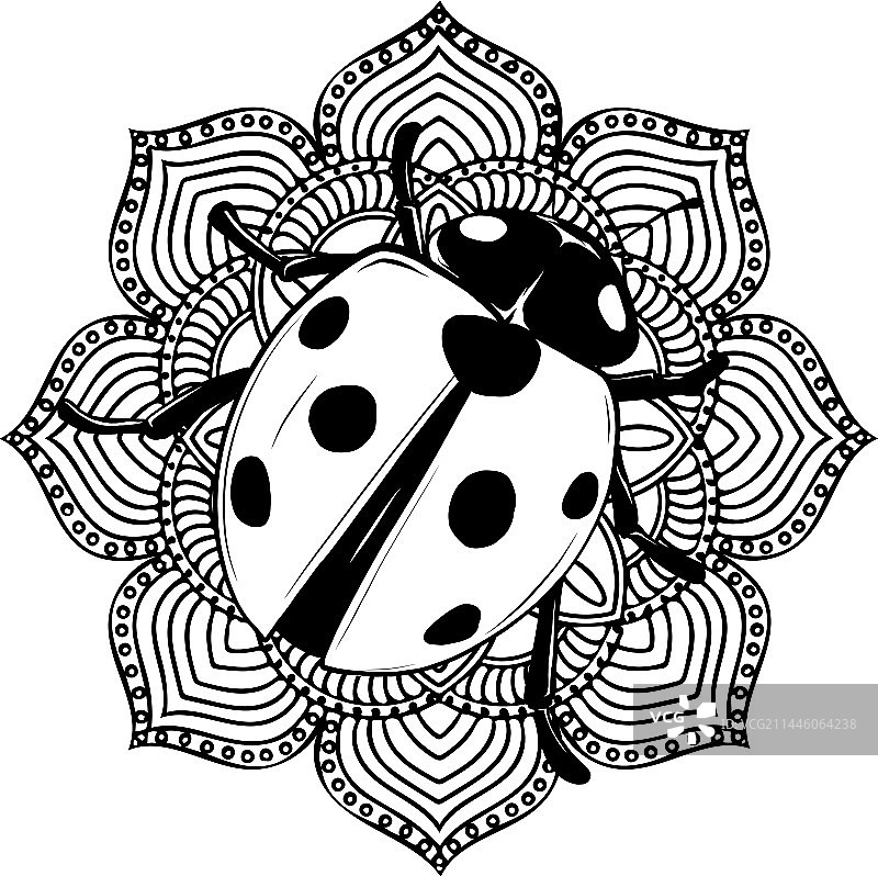 线稿手绘图片素材