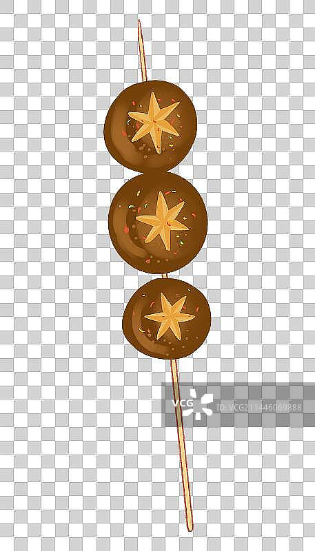 夜宵食品烤串图片素材