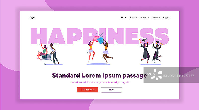 女性友谊系列图片素材