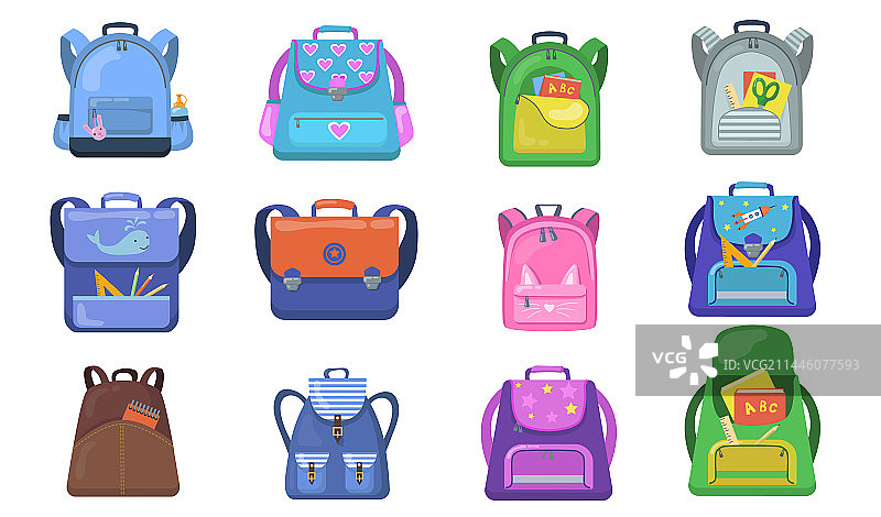 书包合集图片素材