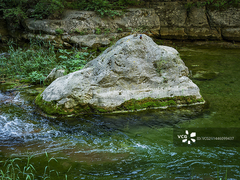 山西长治壶关县八泉峡泉水风光图片素材