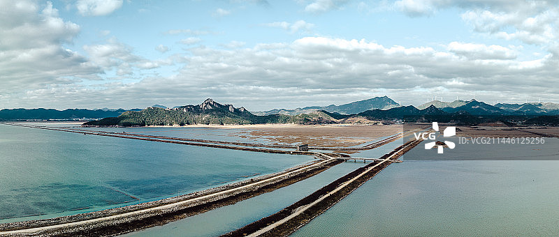 宁波象山松兰山饭桶山航拍全景图片素材