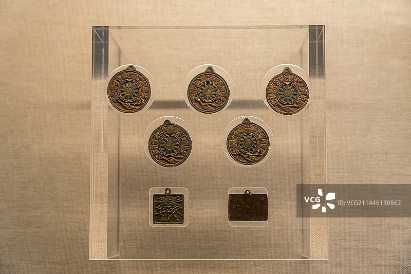 20世纪20年代多地区的农会证章图片素材