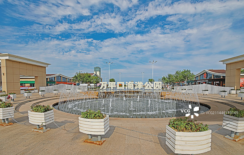 山东日照万平口海洋公园图片素材