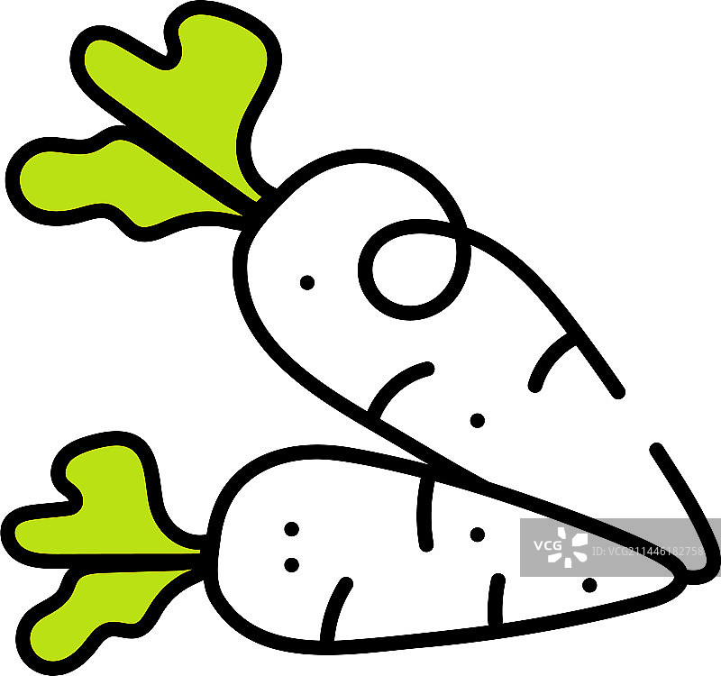 白萝卜图片素材