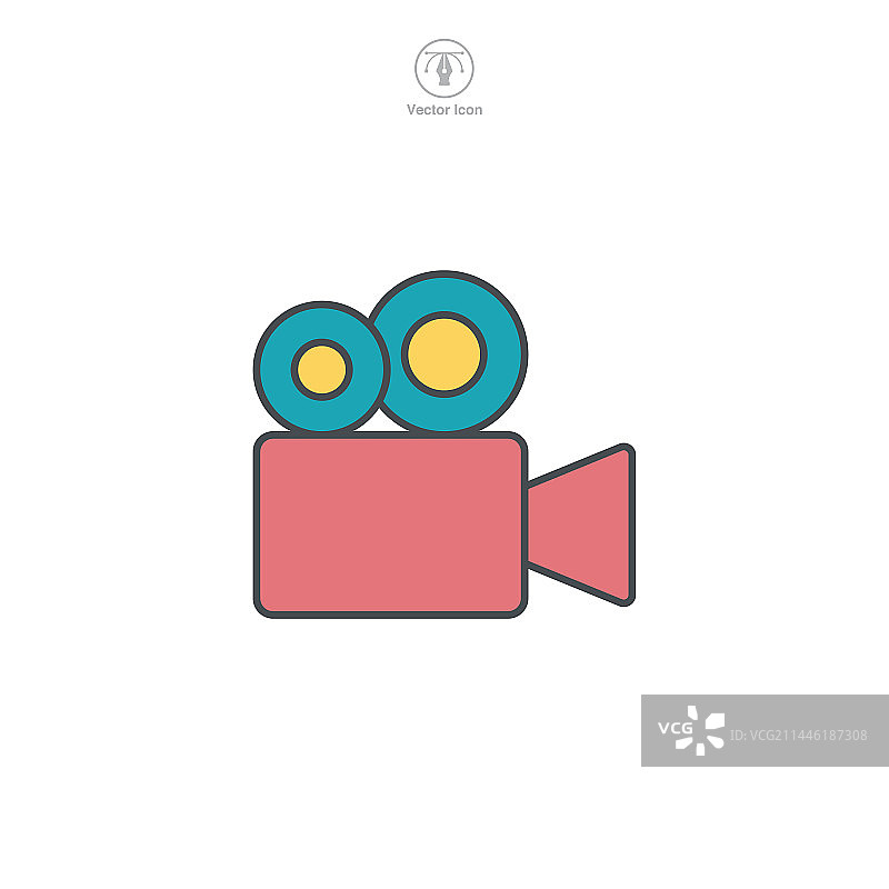 引人注目的图形表示图片素材