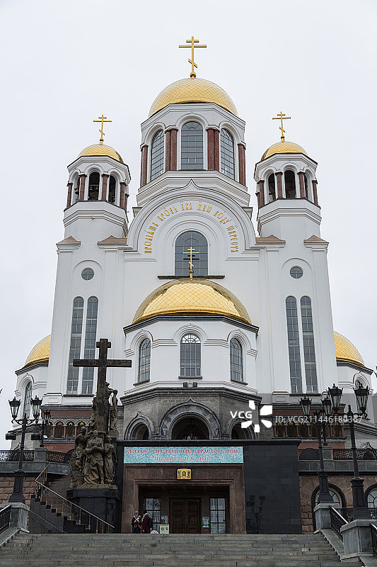 叶卡捷琳堡滴血大教堂图片素材