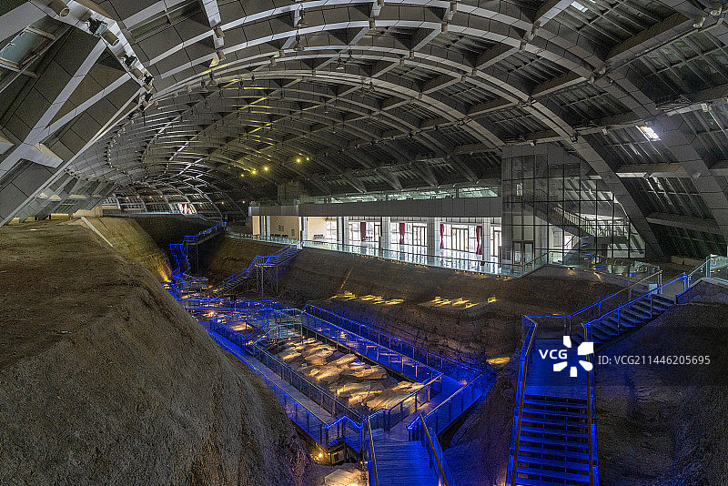 辽宁朝阳，鸟化石国家地质公园图片素材