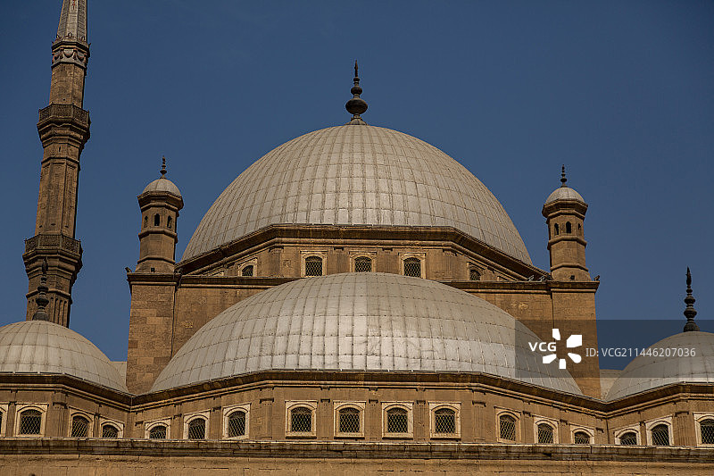 巍峨壮观的萨拉丁城堡图片素材