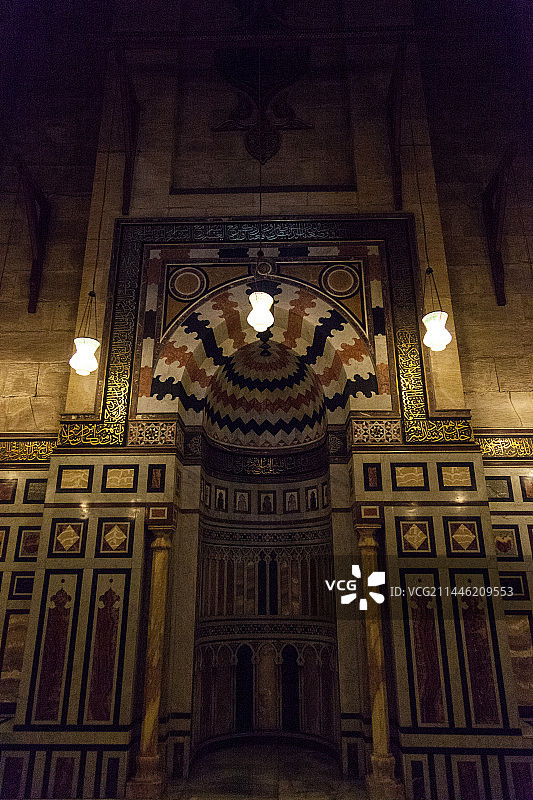 埃及开罗瑞法伊清真寺图片素材