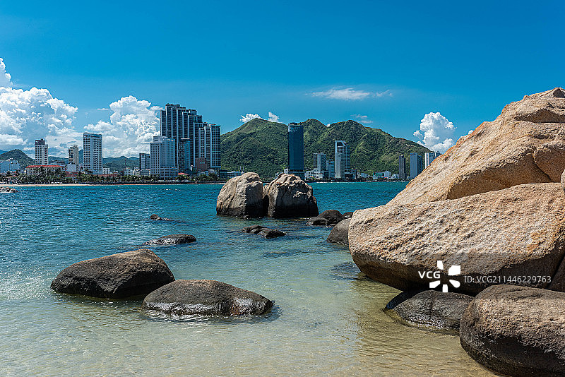 钟屿石岬角图片素材