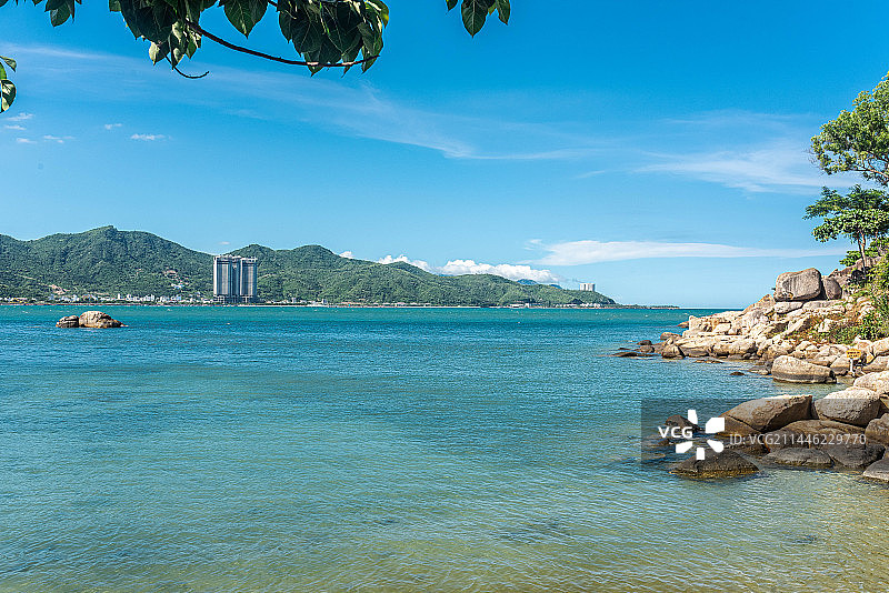 钟屿石岬角图片素材