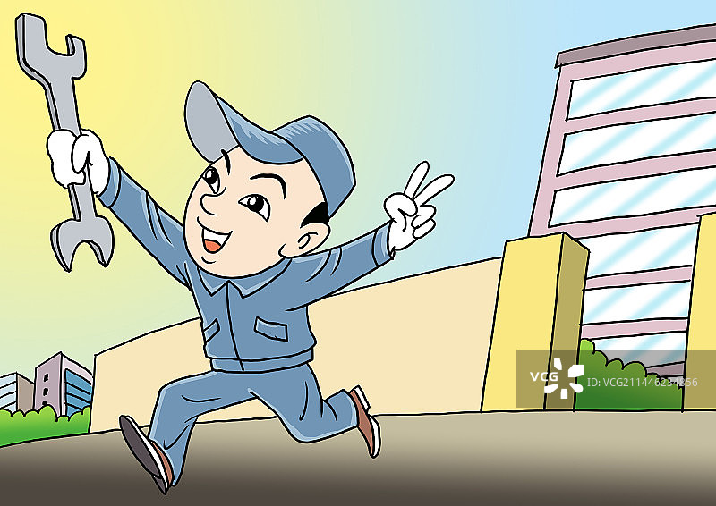 技术工人就业图片素材