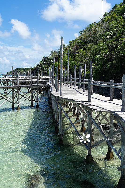 海上水屋图片素材