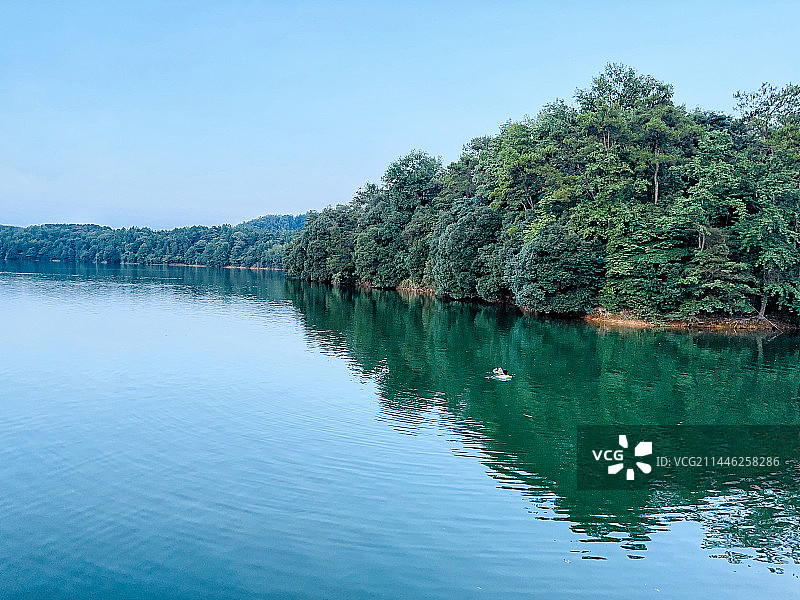 清凉一夏·株洲市大京水库图片素材